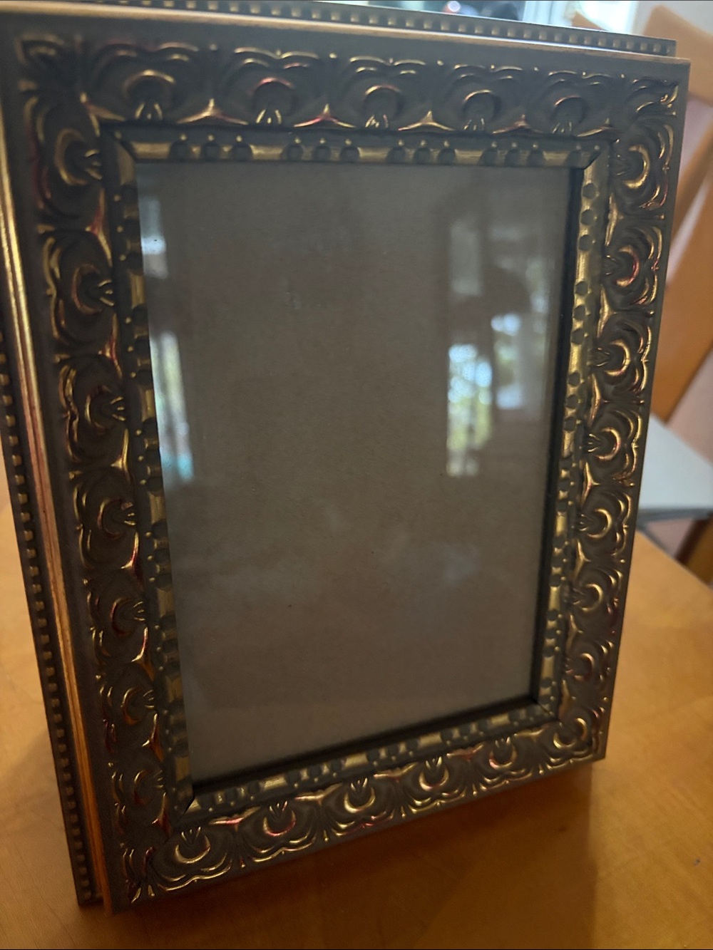 Ornate Gold Picture Frame - Decorative Tabletop Frame